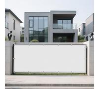 Voile d'ombrage Rectangle 175 x 245 cm Bloque 98% Rayons UV Filet d'ombrage Potager avec Corde Libre et Oeillets pour Patio Jardin, Terrasse, Extérieur, Balcon, Blanc