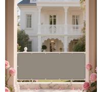 Voile d'ombrage Rectangle 240 x 355 cm Respirant Protection des Rayons UV Toile de Jardin Balcon avec Corde Libre Facile à Plier pour en Plein Air, Jardin & Terrasse, Taupe