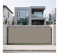 Voile d'ombrage Rectangle 295 x 385 cm Bloque 98% Rayons UV Filet d'ombrage Potager avec Corde Libre et Oeillets pour Patio Jardin, Terrasse, Extérieur, Balcon, Kaki