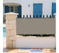 Voile d'ombrage Rectangle 500 x 620 cm Résistant Aux UV Toiles D'Ombrages UV Protection Résistant l'eau Polyester pour La Couverture Végétale Serre Pergola, Taupe