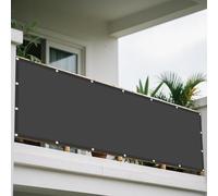 Voile d'ombrage Rectangle 505 x 630 cm Imperméable UV 98% Indéchirable Voiles d'ombrage pour Patio Résistant l'eau Polyester pour Patio Jardin Terrasse Extérieur, Gris Foncé