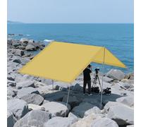 Voile d'ombrage Rectangulaire 1.6 x 2.8 m Imperméable, Protection Contre UV Balcon Paravent Bâche avec Le Kit de Fixation pour Terrasse Jardin Extérieur Balcon, Couleur Crème