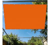 Voile d'ombrage Rectangulaire 1.8 x 2.8 m Résistant à l'eau Voiles Ombrages Antidéchirure pour Patio Jardin Terrasse Extérieur, Sable, Orange