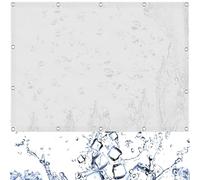 Voile d'ombrage Rectangulaire 100 x 320 cm Protection Solaire et Anti UV, Multi Couleur et Taille Filet D'Ombrage, Voiles pour Plantes de Jardin Terrasses, Blanc
