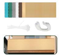 Voile d'ombrage Rectangulaire 155 x 440 cm Résistant 98% Protection Rayons UV Voile d'ombrage Terrasse avec 4 Morceaux de Corde pour Serre/Jardin/Pergola/Patio Lawn, Couleur Crème