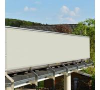 Voile d'ombrage Rectangulaire 2 x 2.8 m Pare-Soleil Jardin Balcon 100% Tissu Oxford avec Corde Libre et Oeillets pour Terrasse Jardin Extérieur Balcon, Beige