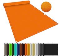 Voile D'ombrage Rectangulaire 2 x 4.5 m Filet D'ombrage, Bache Ombrage, Toile Ombrage Auvent Imperméable 98% Anti UV pour Jardins/balcons/terrasses, Orange