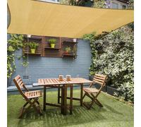 Voile D'ombrage Rectangulaire 2x3 M,Toile Ombrage Hdpe Respirant (185g/¿),Filet Dombrage Rectangle 3x2 M Avec Protection Uv Pour Patio Jardin Terrasse Extérieur,Sable