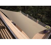 Voile d'ombrage rectangulaire 3 x 2 m Austral Jardiline - Sable