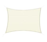 Outsunny - voile d'ombrage - HDPE - 300x400cm - Crème