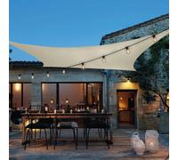 Voile d'ombrage rectangulaire - 3x4m