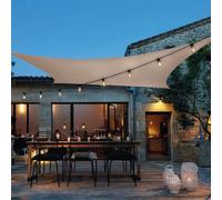 Voile d'ombrage rectangulaire - 3x4m