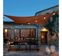 Voile d'ombrage rectangulaire - 3x5m