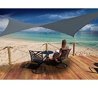 Voile d'ombrage rectangulaire 4 x 3 m - Austral - Ardoise