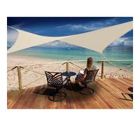 Voile d'ombrage rectangulaire 4 x 3 m - Austral - Sable - Jardiline