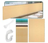 Voile d'ombrage Rectangulaire 481 x 522 cm Respirante, Protection Contre UV Voiles Solaire avec Corde Libre et Oeillets pour Terrasse Jardin Extérieur Balcon, Couleur Crème