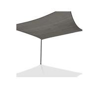 Voile d'ombrage rectangulaire 4x6 M gris