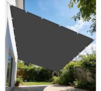 Voile d'ombrage Rectangulaire 70 x 200 cm Résistant à l'eau Bache Ombrages Exterieur Respirant pour Patio Balcon Jardin Terrasse Extérieur, Gris Foncé