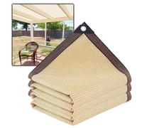 Voile d'ombrage rectangulaire 8 x 18 m - Protection UV à 90 % contre le vent - Pour terrasse, jardin, terrasse, extérieur, tissu durable pour une meilleure vie en extérieur