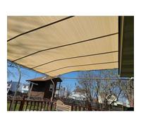 Voile d'ombrage rectangulaire avec œillets, protection contre les UV pour extérieur, 0,2 x 7 m, protection contre les regards indiscrets pour terrasse, jardin, pergola