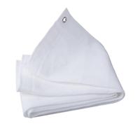 Voile D'ombrage Rectangulaire, Bloc D'ombrage Extérieur Plus Épais,Zone Fraîche, Perméable À l'eau Et À L'air, Blanc, for Installations Et Activités Extérieures(1x1.5m)