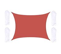 Voile d'ombrage rectangulaire de 3 x 6 m - Protection UV à 95 % pour terrasse, jardin, pergola et arrière-cour - Auvent d'extérieur pour un confort frais et une protection solaire, parfait pour les