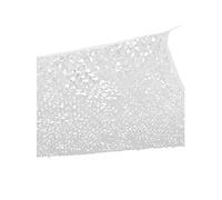 IDMarket – Voile d'ombrage rectangulaire Design ombrière Camouflage 3x4 m Blanc