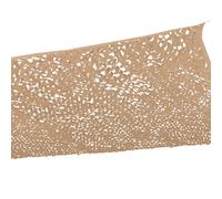 Voile d'ombrage rectangulaire design ombrière camouflage 3x4 M sable