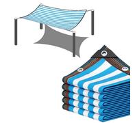 Voile D'Ombrage Rectangulaire, Durable Filet D'ombrage, Toile D'Ombrage Respirante Protection Solaire pour Jardin Pergolas Plante(6.5x13ft/2x4m)