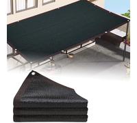 Voile d'ombrage rectangulaire et carrée pour jardin, protection UV, pour balcon, serre, facile à installer (16 x 20 m) avec œillets