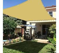 Voile d'Ombrage Rectangulaire Étanche 1.6x2.8m Voiles Ombrages Rectangulaire, Polyester Protection UV Solaire pour Jardin Balcons Terrasse Pergola avec Oeillet Cordon