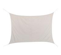 Voile d'ombrage rectangulaire Hesperide Curacao beige 4 x 3 m