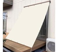 Voile d'ombrage rectangulaire imperméable pour extérieur, mur, porche, terrasse, jardin, balcon, résistant aux UV, pour protection solaire et pare-brise - 3,5 x 10 m