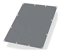 Voile d'ombrage Rectangulaire Imperméable Toile Ombrage 3x5m Voiles Ombrages avec Oeillets et Cordons, UV Protection Voiles D'ombrage pour Patio Terrasse Jardin Balcon Extérieur,Gris Foncé