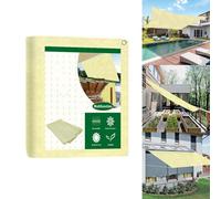 Voile d'ombrage rectangulaire non tissée pour jardin, cour, terrasse, véranda, balcon, plage, piscine, aire de jeux, camping - Résistant aux intempéries (200 x 160 cm)