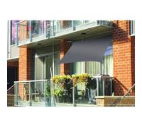 Voile d'ombrage rectangulaire pour balcon 2 x 1,40 m First Jardiline - Ardoise