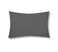 JARDILINE Voile d'ombrage rectangulaire Rivage Ardoise - 4 x 3 m - Qualité Premium