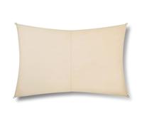 Voile D'ombrage Rectangulaire Rivage Grège - 3 X 2 M - Qualité Premium Jardiline Multicolore