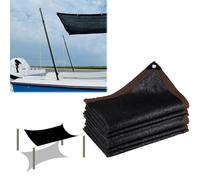 Voile d'ombrage respirant de 4 x 10 m avec taux d'ombre de 90 % pour jardin, serre, terrasse