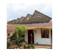 Voile d'ombrage rétractable, 1,7 m x 10 m, pour pergolas et pavillons, bâche imperméable pour structures existantes ou nouvelles, protection UV pour l'extérieur.