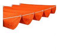 Voile d'ombrage rétractable imperméable pour extérieur, terrasse, jardin, balcon - Tissu Oxford durable, personnalisé, 0,6 x 3 m