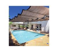 Voile d'ombrage rétractable pour pergola, 1,1 m de large, idéale pour protection solaire, auvent de terrasse, solution d'ombrage de jardin