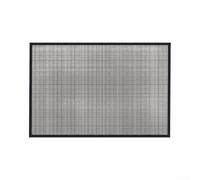 Voile d'ombrage robuste - Résistante aux UV - Tissu respirant pour jardin, terrasse, pelouse (1 x 1 m)