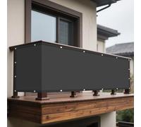 Voile d'ombrage Toile d'ombrage 220 x 250 cm Coupe Ventpour La Couverture Filet de Protection UV Résistant l'eau Polyester pour Patio Jardin Terrasse Extérieur Camping, Gris Foncé