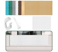 Voile d'ombrage Toile d'ombrage 500 x 530 cm Protection des Rayons 98% UV Bache Ombrages avec Oeillets Cordons pour Terrasse Patio Jardin Balcon Extérieur, Blanc