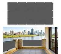 Voile d'ombrage Toile Rectangulaire 2x2.7m/200x270cm Toile D'ombrage Imperméable,Voile Ombrage Auvent avec Œillets UV Protection pour Patio Jardin Extérieur Gris Foncé