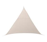Voile d'ombrage triangle Hesperide Curacao beige 3 x 3 m