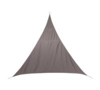Voile d'ombrage triangulaire 2 x 2 x 2 m curacao - taupe - hespéride