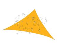 Voile d'ombrage triangulaire 4 x 4 x 5,8 m avec kit de matériel - Protection UV à 95 % pour extérieur, jardin, terrasse, plage, tissu durable pour une installation facile