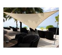 Voile d'ombrage triangulaire 5 x 5 x 5 m - Austral - Sable - Jardiline Sable G
